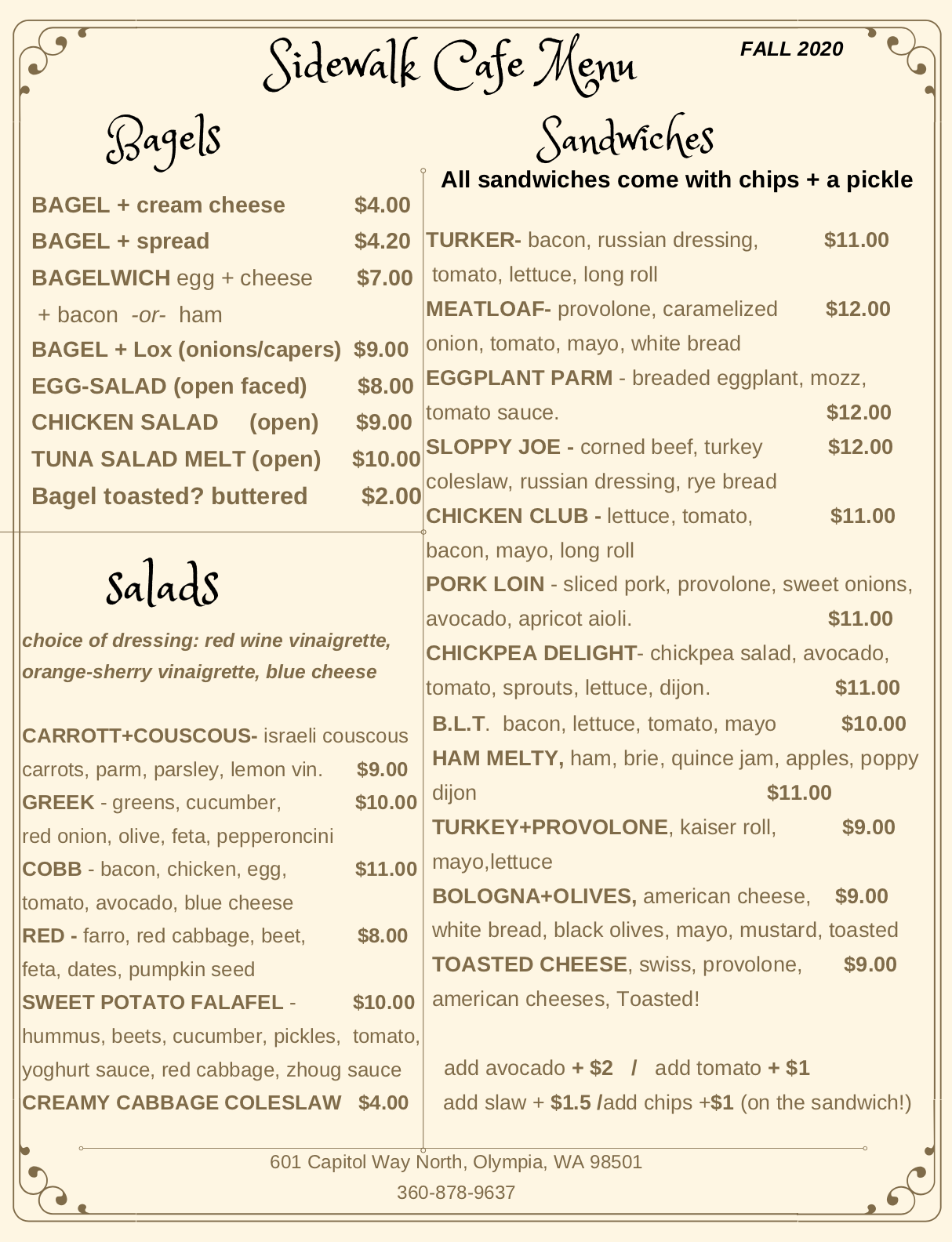 Sidewalk Cafe